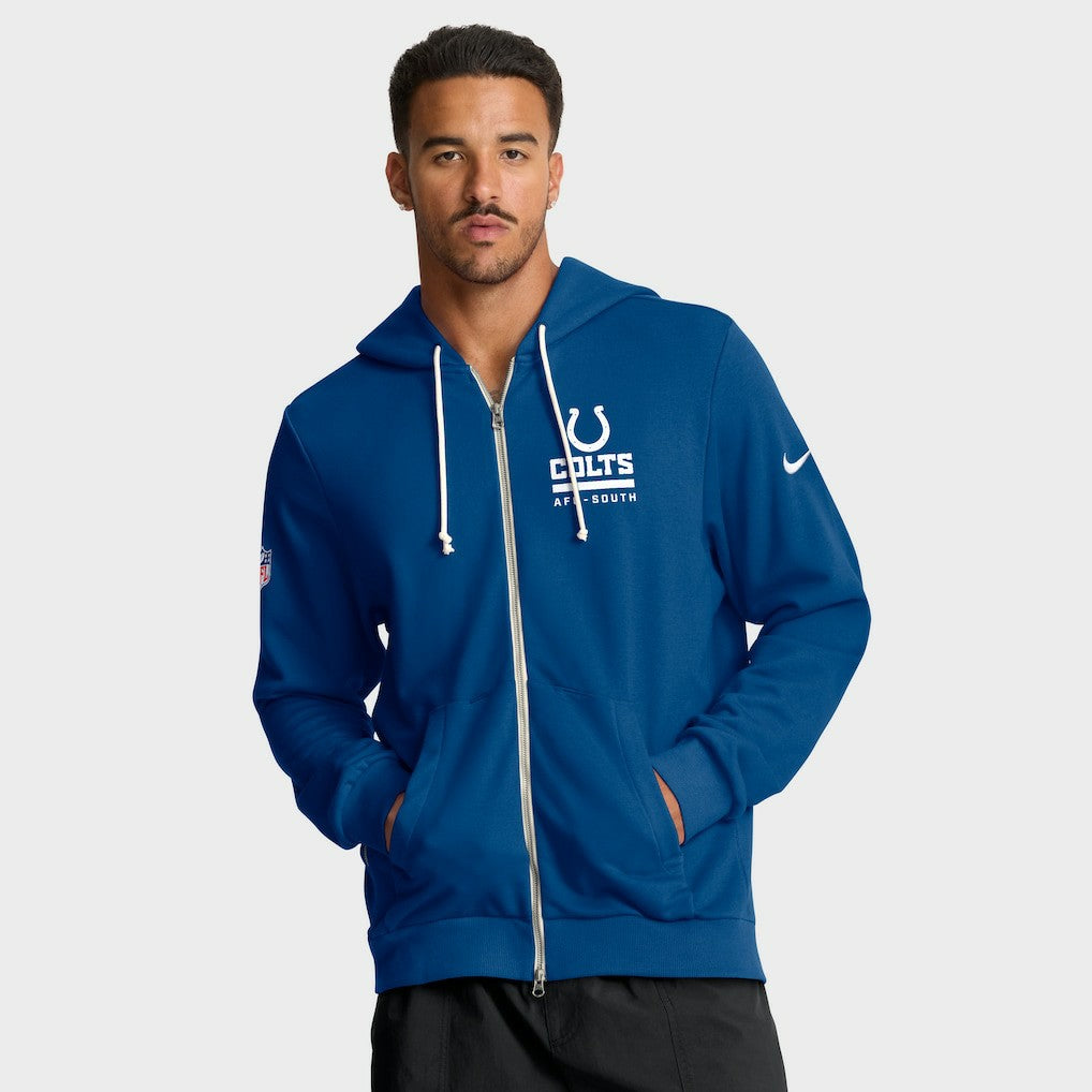Indianapolis Colts Sideline Standard Issue Utility Player Dri-FIT Full-Zip Hoodie - Royal sale