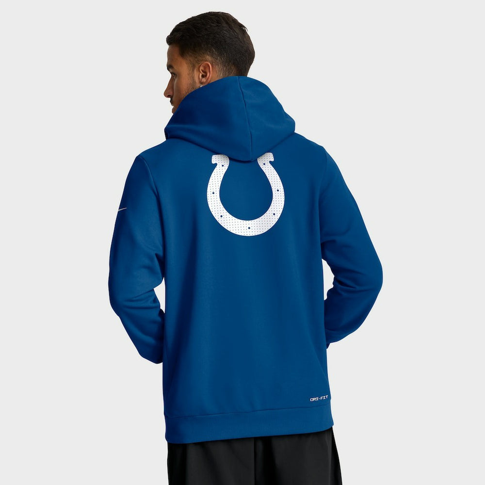 Indianapolis Colts Sideline Standard Issue Utility Player Dri-FIT Full-Zip Hoodie - Royal sale