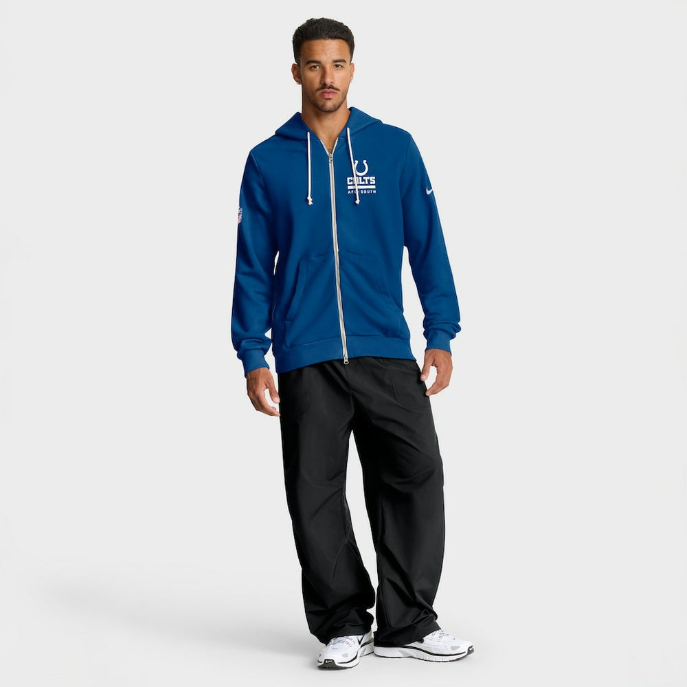 Indianapolis Colts Sideline Standard Issue Utility Player Dri-FIT Full-Zip Hoodie - Royal sale