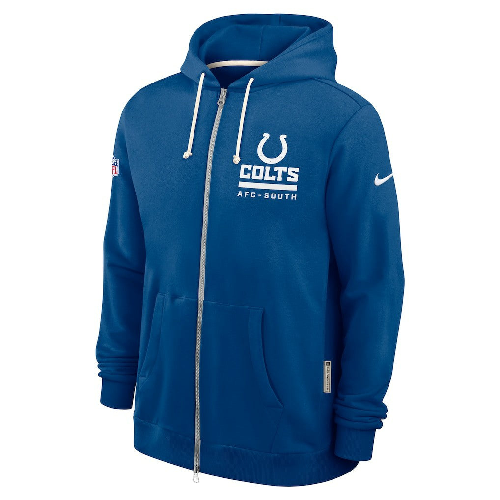 Indianapolis Colts Sideline Standard Issue Utility Player Dri-FIT Full-Zip Hoodie - Royal sale