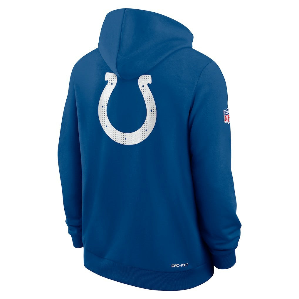 Indianapolis Colts Sideline Standard Issue Utility Player Dri-FIT Full-Zip Hoodie - Royal sale