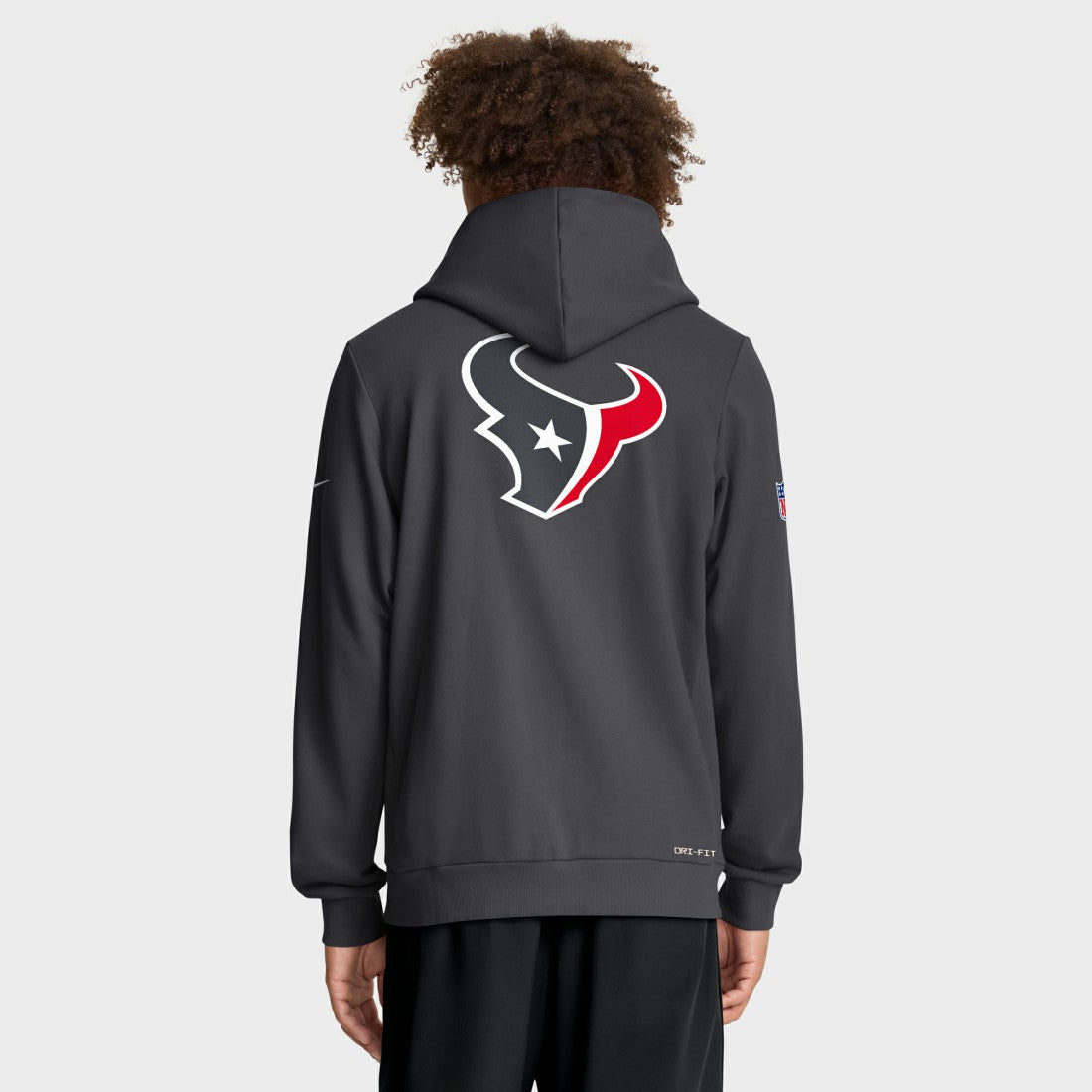 Houston Texans Sideline Standard Issue Utility Player Dri-FIT Full-Zip Hoodie - Anthracite online