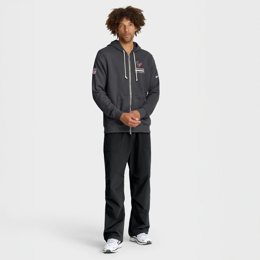 Houston Texans Sideline Standard Issue Utility Player Dri-FIT Full-Zip Hoodie - Anthracite online