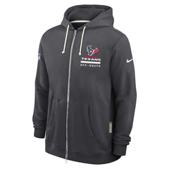 Houston Texans Sideline Standard Issue Utility Player Dri-FIT Full-Zip Hoodie - Anthracite online