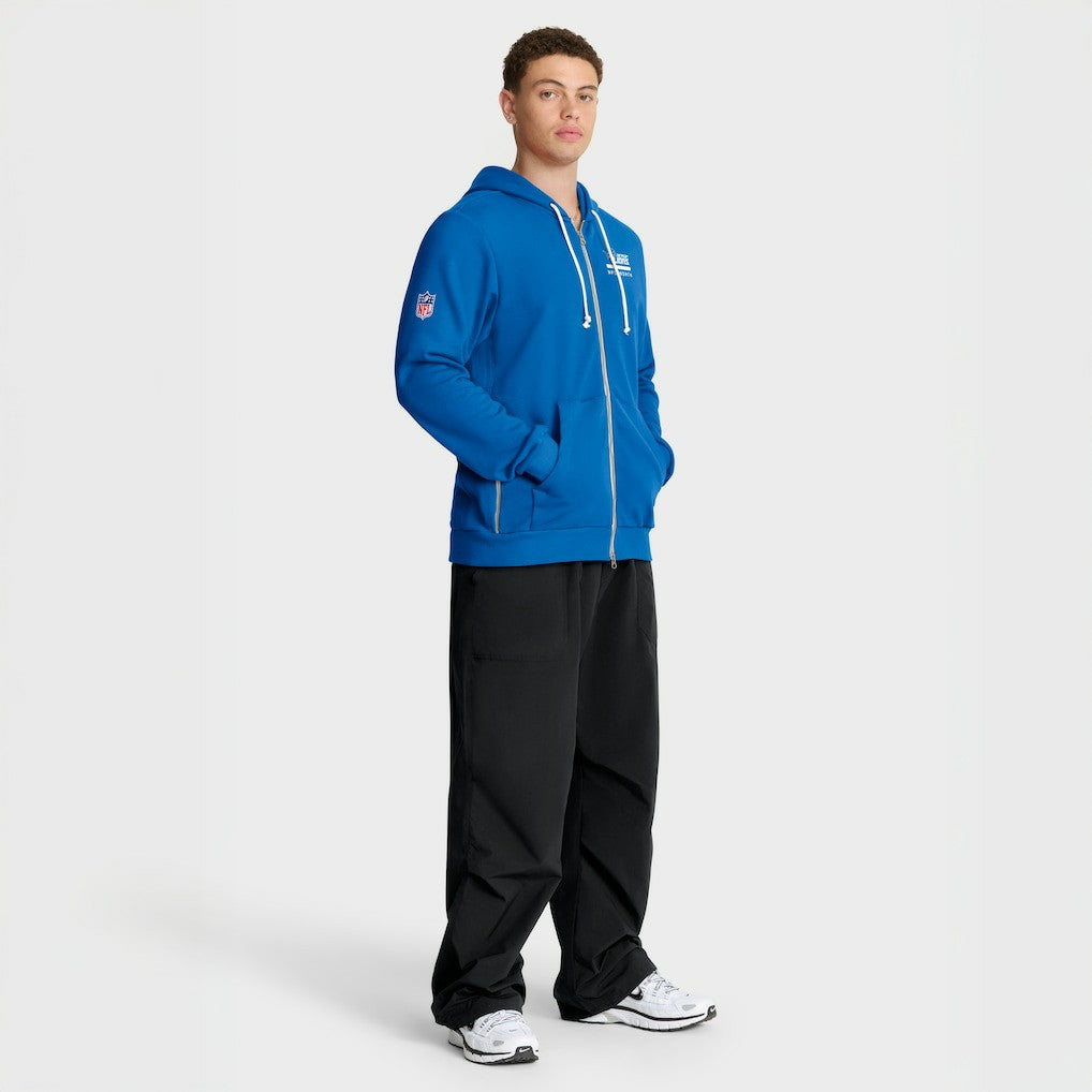 Detroit Lions Sideline Standard Issue Utility Player Dri-FIT Full-Zip Hoodie - Blue sale