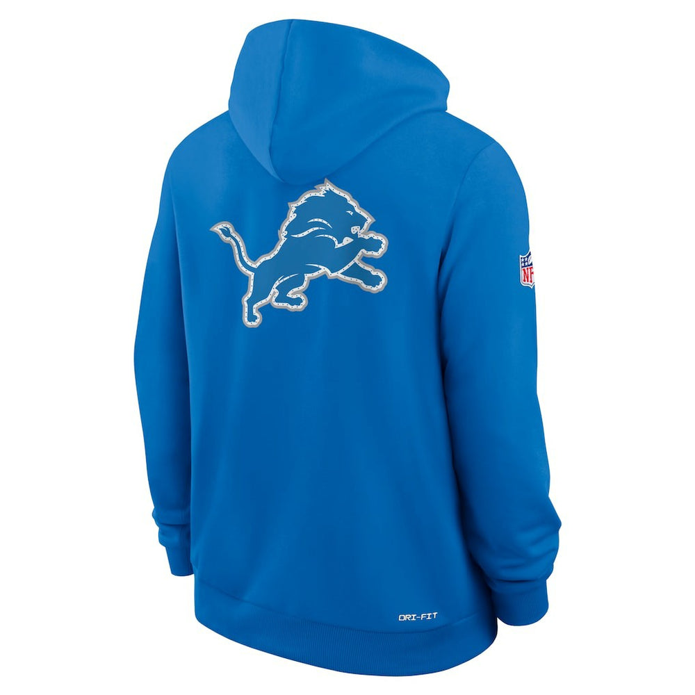 Detroit Lions Sideline Standard Issue Utility Player Dri-FIT Full-Zip Hoodie - Blue sale