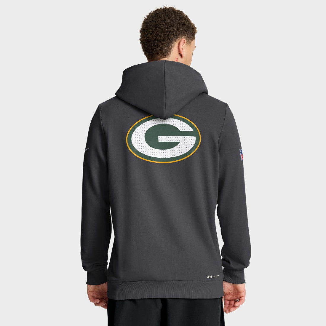 Green Bay Packers Sideline Standard Issue Utility Player Dri-FIT Full-Zip Hoodie - Anthracite cheap