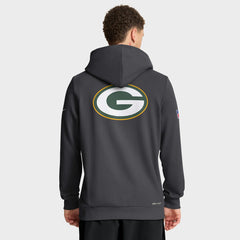 Green Bay Packers Sideline Standard Issue Utility Player Dri-FIT Full-Zip Hoodie - Anthracite cheap