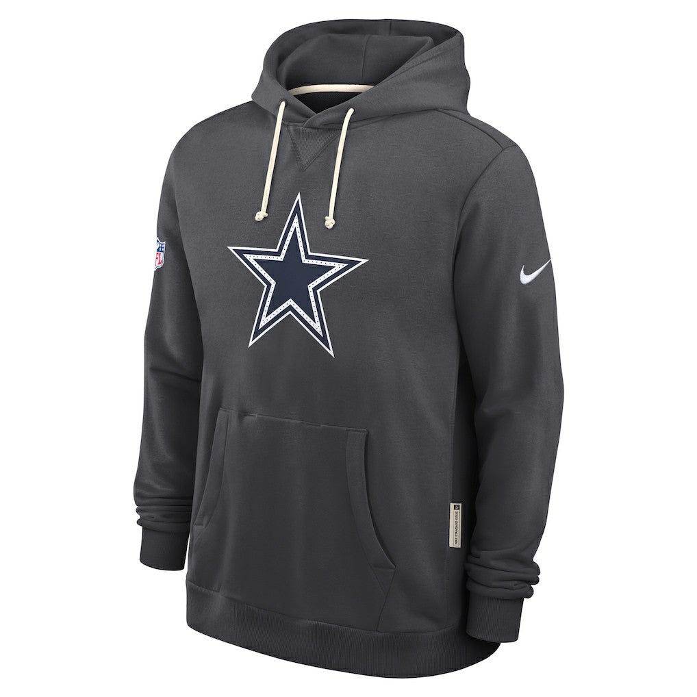 Dallas Cowboys Sideline Standard Issue Initial Home Dri-FIT Hoodie - Anthracite online