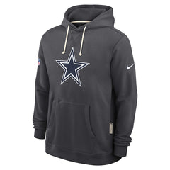 Dallas Cowboys Sideline Standard Issue Initial Home Dri-FIT Hoodie - Anthracite online