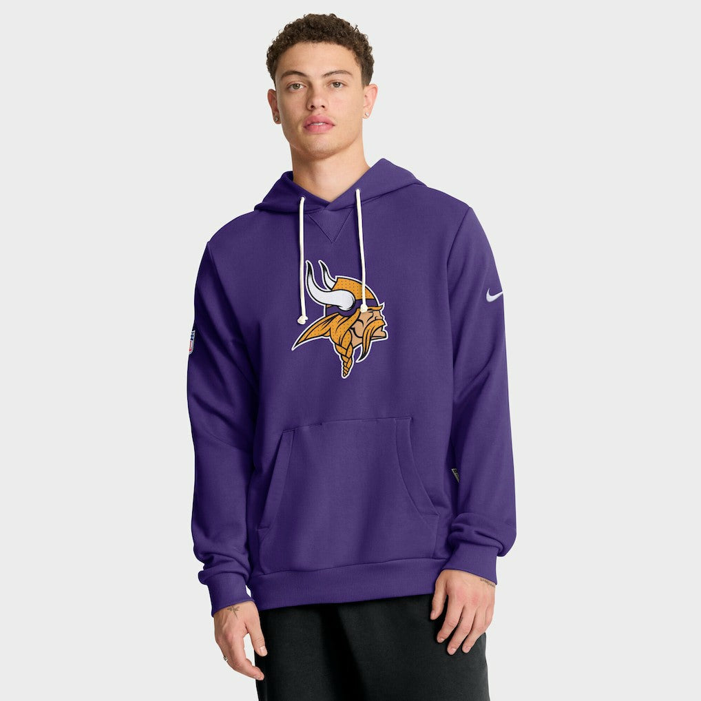 Minnesota Vikings Sideline Standard Issue Initial Home Dri-FIT Hoodie - Purple discount
