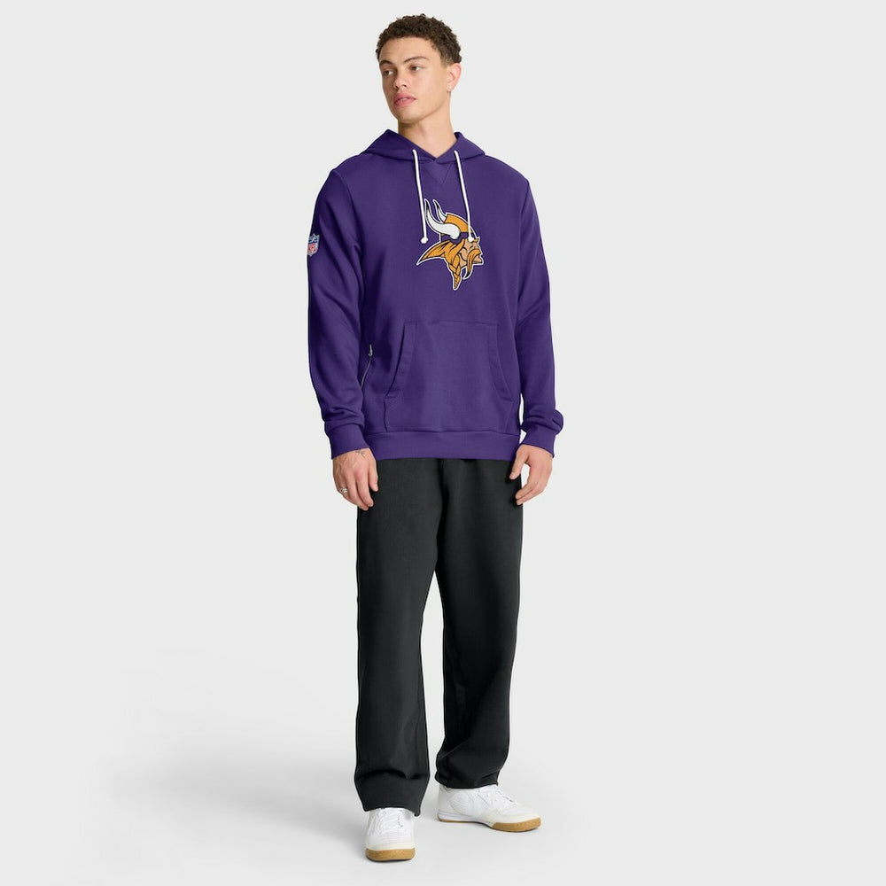 Minnesota Vikings Sideline Standard Issue Initial Home Dri-FIT Hoodie - Purple discount