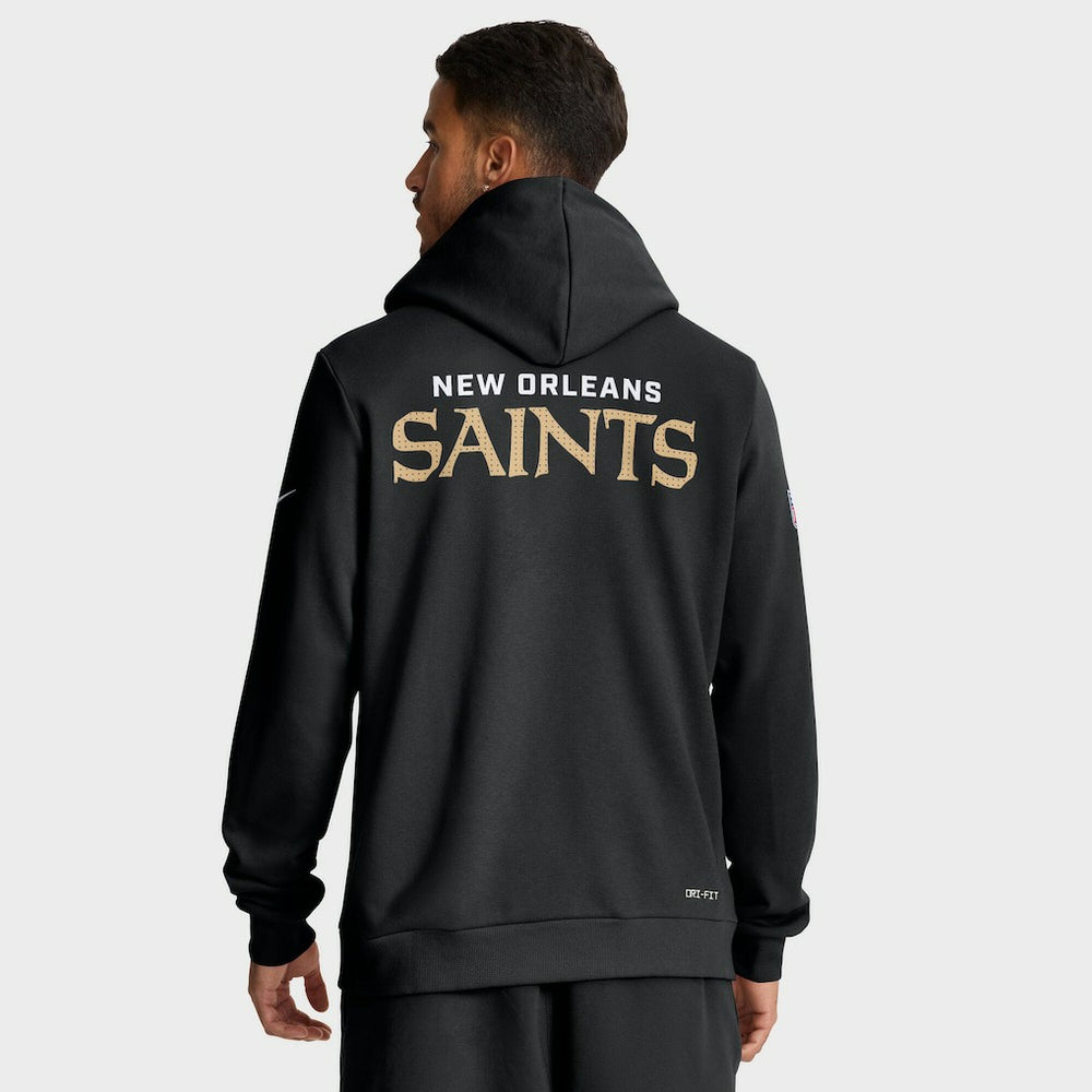 New Orleans Saints Sideline Standard Issue Initial Home Dri-FIT Hoodie - Black discount