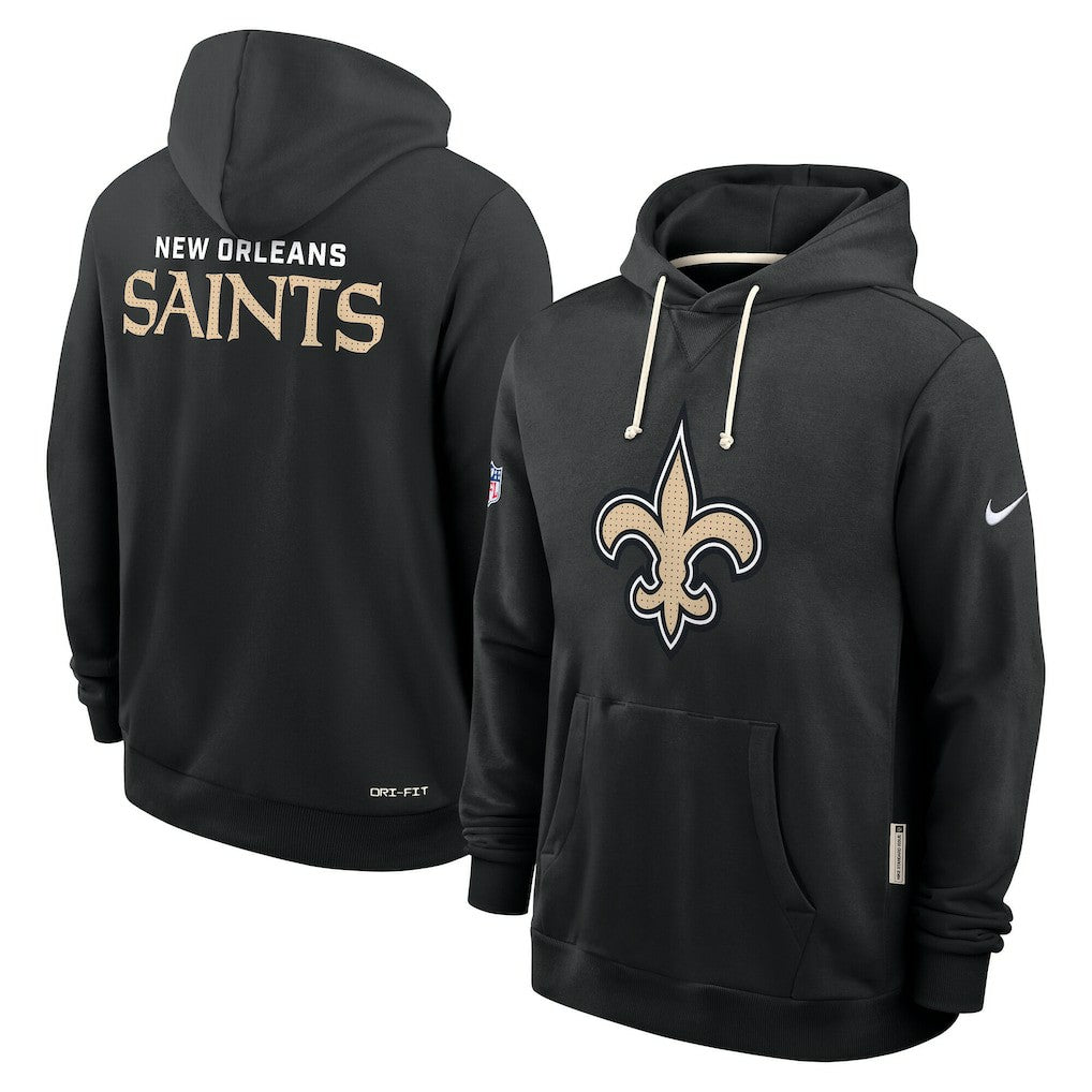 New Orleans Saints Sideline Standard Issue Initial Home Dri-FIT Hoodie - Black discount