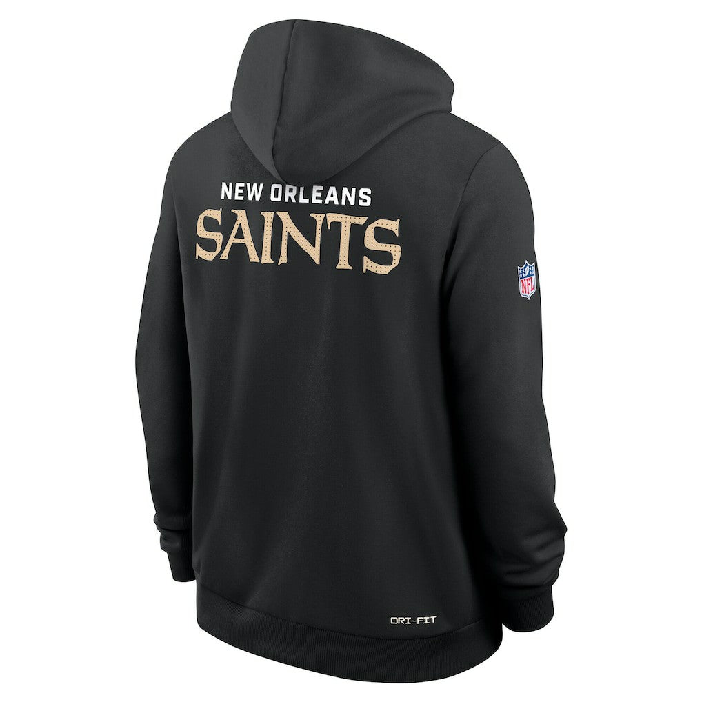 New Orleans Saints Sideline Standard Issue Initial Home Dri-FIT Hoodie - Black discount