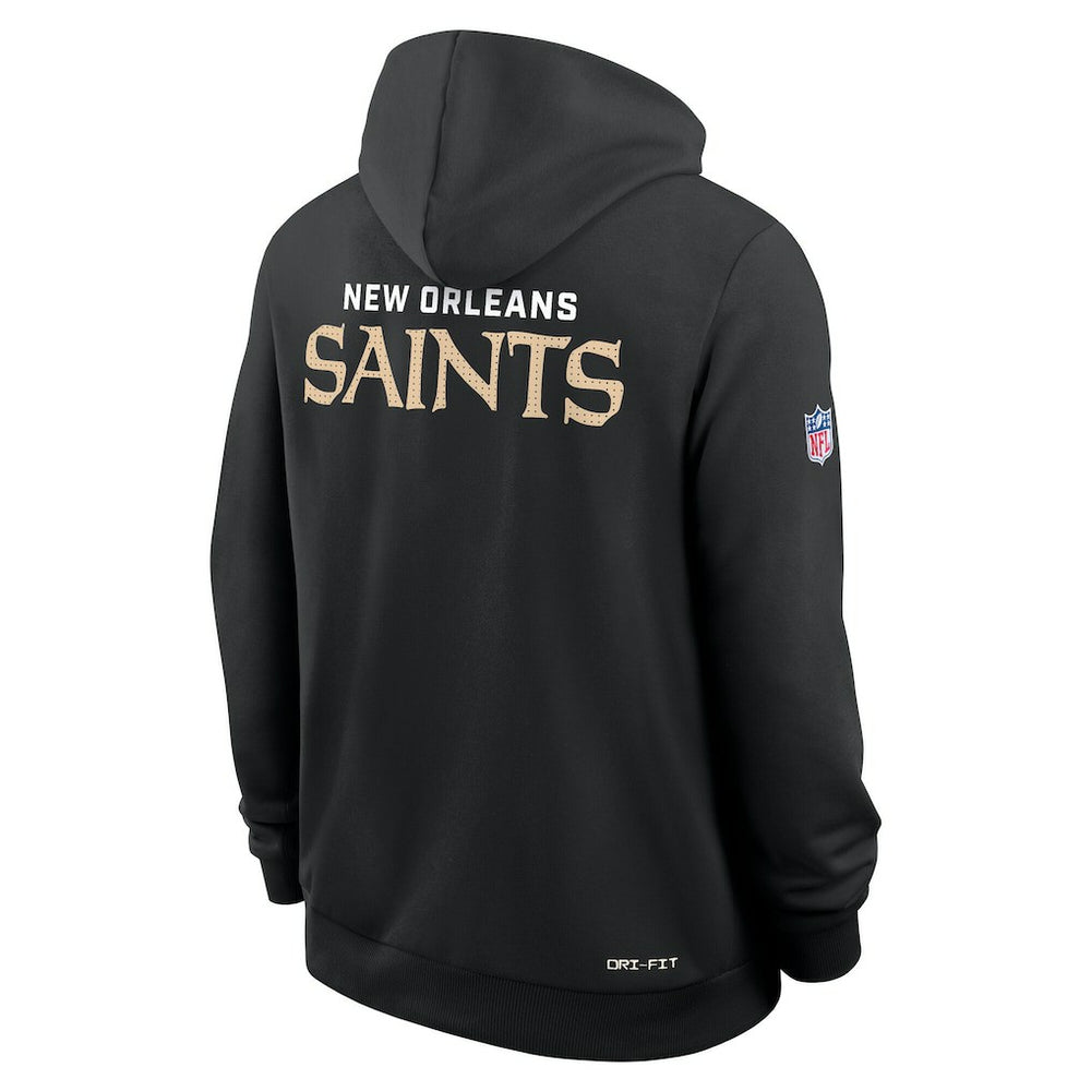 New Orleans Saints Sideline Standard Issue Initial Home Dri-FIT Hoodie - Black discount
