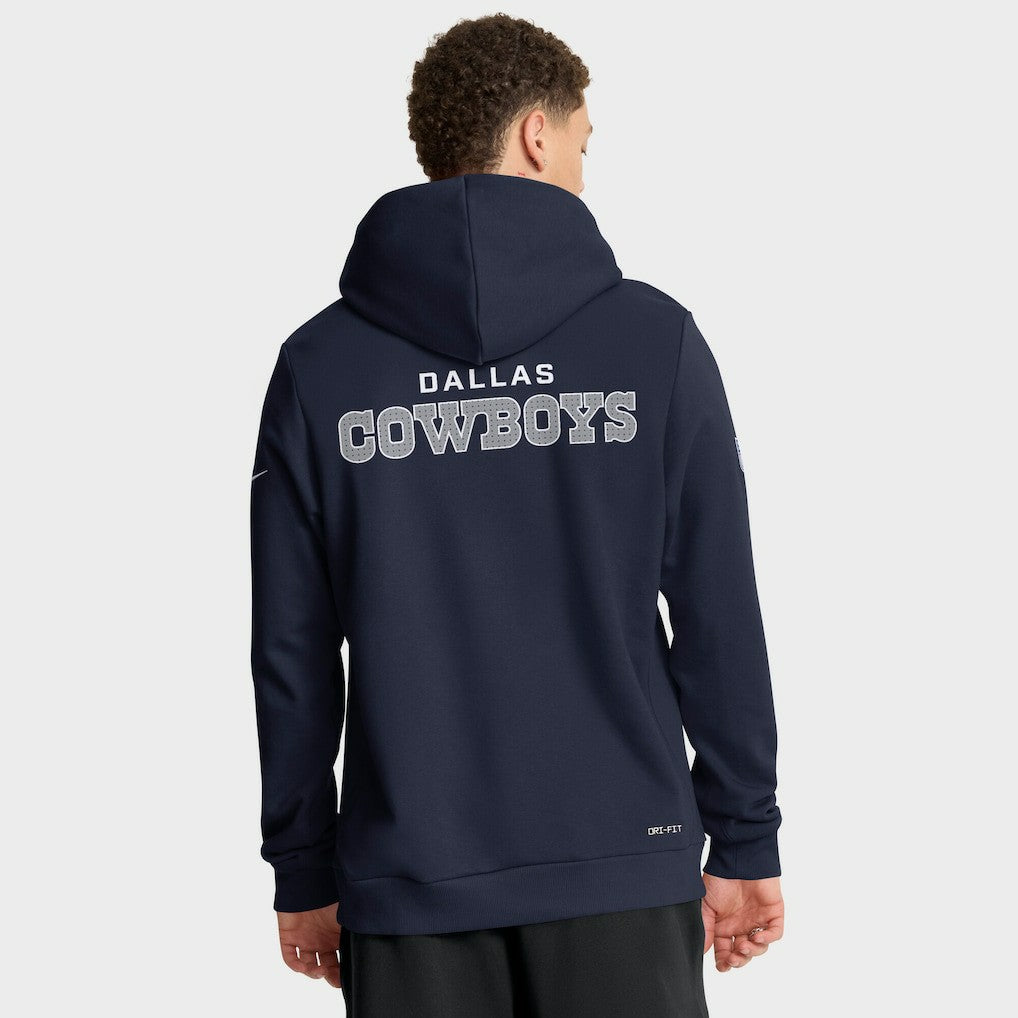 Dallas Cowboys Sideline Standard Issue Initial Home Dri-FIT Hoodie - Navy outlet