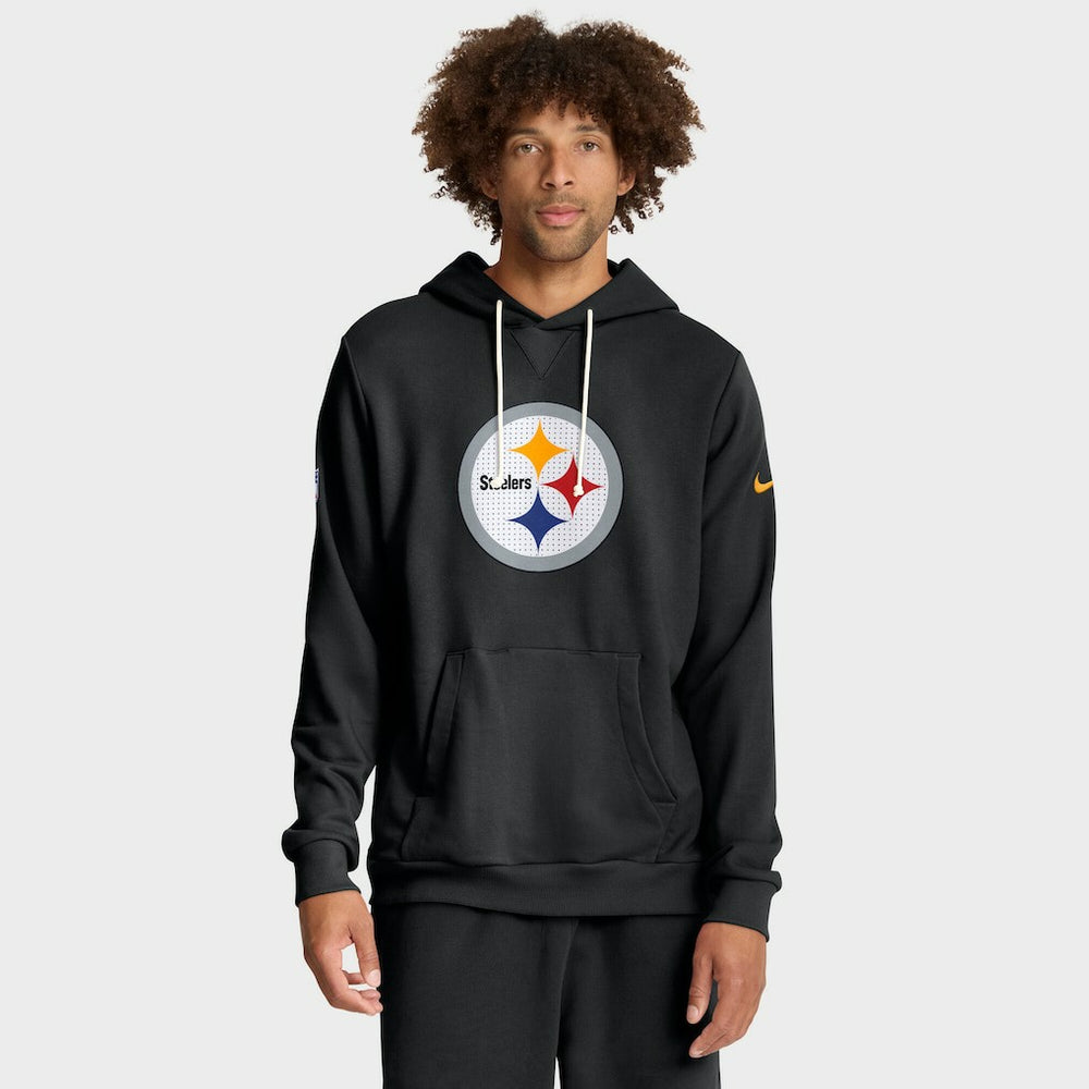 Pittsburgh Steelers Sideline Standard Issue Initial Home Dri-FIT Hoodie - Black on sale