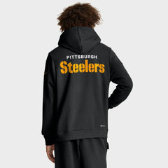 Pittsburgh Steelers Sideline Standard Issue Initial Home Dri-FIT Hoodie - Black on sale