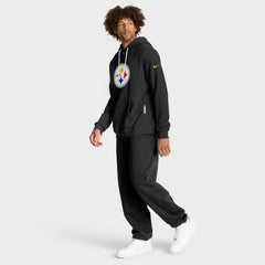 Pittsburgh Steelers Sideline Standard Issue Initial Home Dri-FIT Hoodie - Black on sale