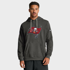 Tampa Bay Buccaneers Sideline Standard Issue Initial Home Dri-FIT Hoodie - Pewter outlet