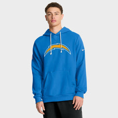 Los Angeles Chargers Sideline Standard Issue Initial Home Dri-FIT Hoodie - Powder Blue on sale