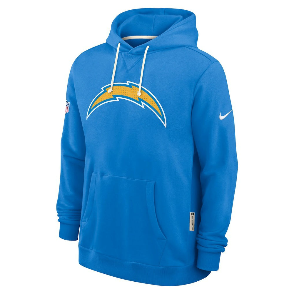 Los Angeles Chargers Sideline Standard Issue Initial Home Dri-FIT Hoodie - Powder Blue on sale
