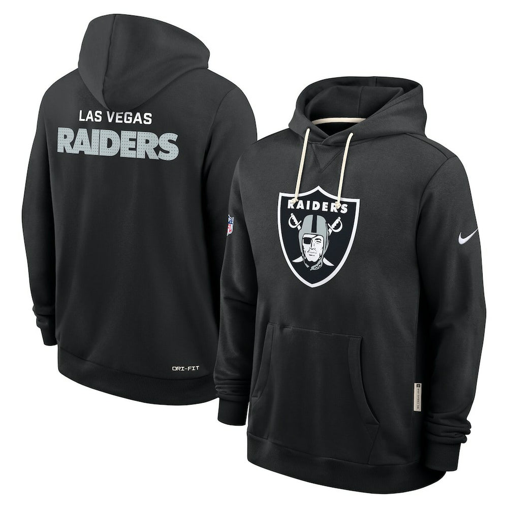 Las Vegas Raiders Sideline Standard Issue Initial Home Dri-FIT Hoodie - Black outlet