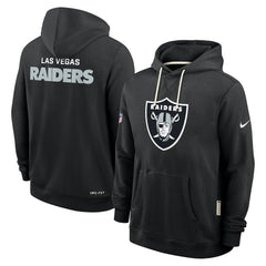 Las Vegas Raiders Sideline Standard Issue Initial Home Dri-FIT Hoodie - Black outlet