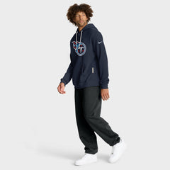 Tennessee Titans Sideline Standard Issue Initial Home Dri-FIT Hoodie - Navy on sale