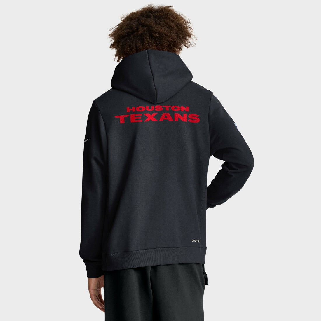 Houston Texans Sideline Standard Issue Initial Home Dri-FIT Hoodie - Navy online
