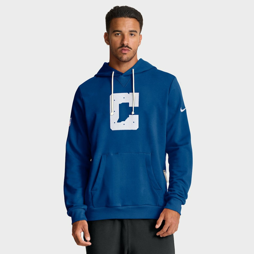 Indianapolis Colts Sideline Standard Issue Initial Home Dri-FIT Hoodie - Royal on sale