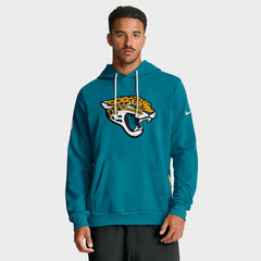 Jacksonville Jaguars Sideline Standard Issue Initial Home Dri-FIT Hoodie - Teal online