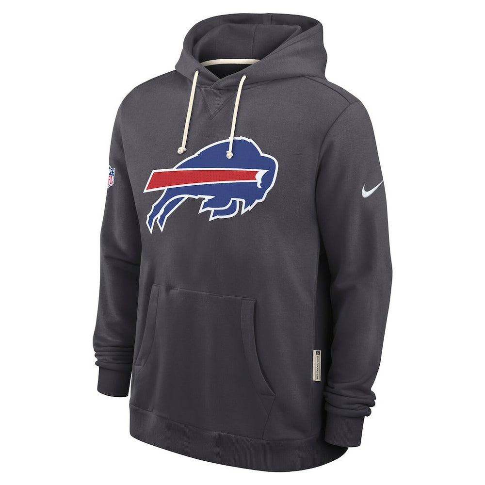 Buffalo Bills Sideline Standard Issue Initial Home Dri-FIT Hoodie - Anthracite for sale