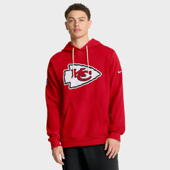Kansas City Chiefs Sideline Standard Issue Initial Home Dri-FIT Hoodie - Red for sale
