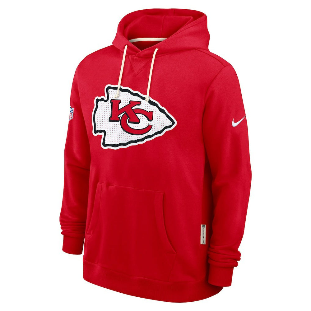 Kansas City Chiefs Sideline Standard Issue Initial Home Dri-FIT Hoodie - Red for sale