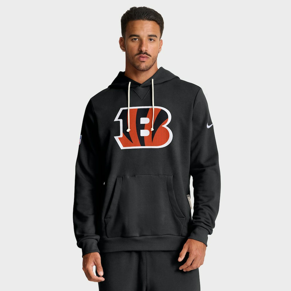 Cincinnati Bengals Sideline Standard Issue Initial Home Dri-FIT Hoodie - Black cheap