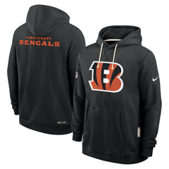 Cincinnati Bengals Sideline Standard Issue Initial Home Dri-FIT Hoodie - Black cheap