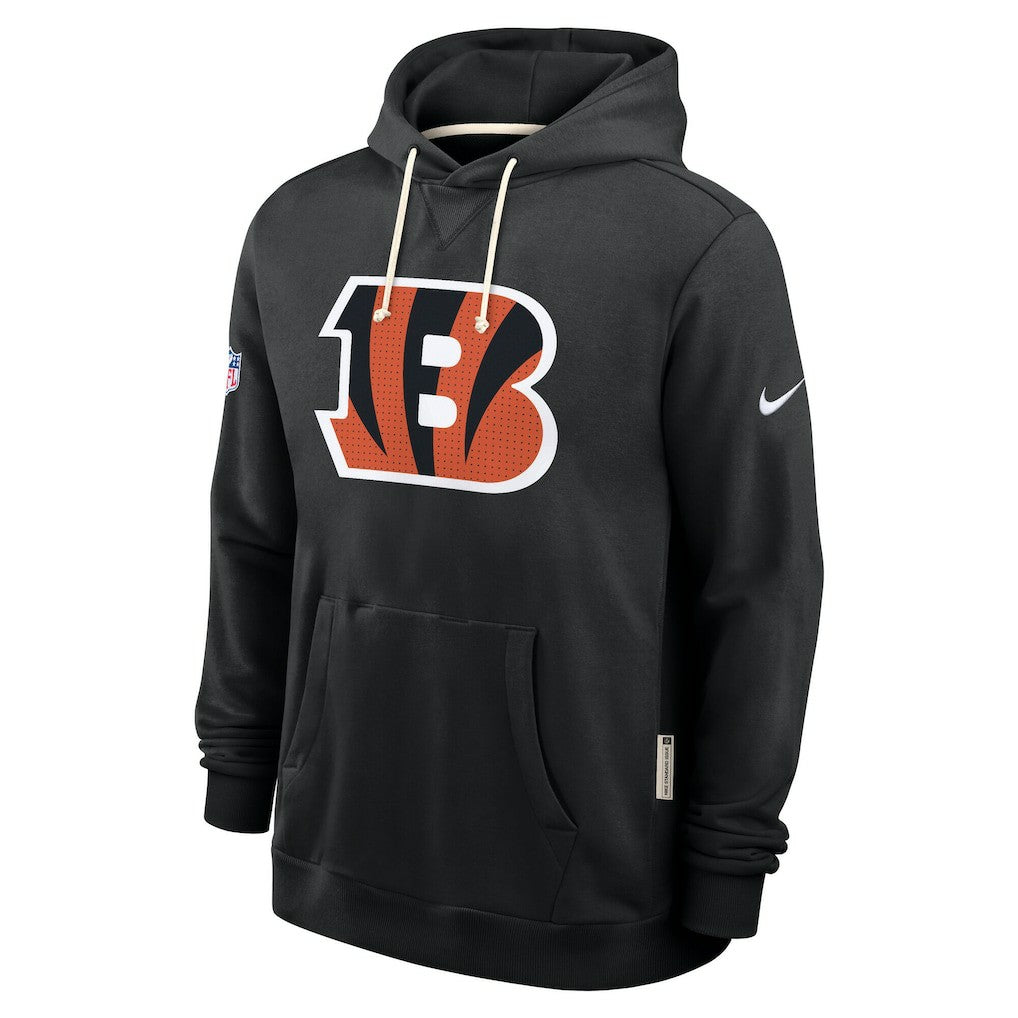Cincinnati Bengals Sideline Standard Issue Initial Home Dri-FIT Hoodie - Black cheap