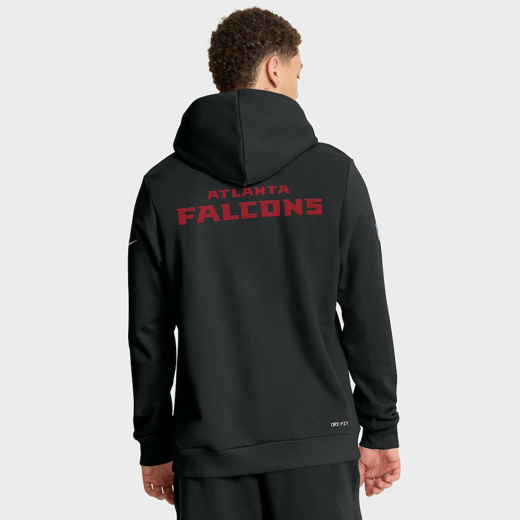 Atlanta Falcons Sideline Standard Issue Initial Home Dri-FIT Hoodie - Black online