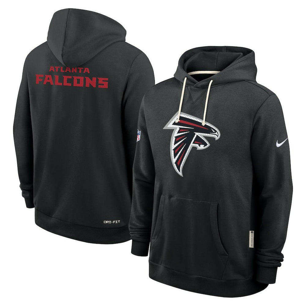 Atlanta Falcons Sideline Standard Issue Initial Home Dri-FIT Hoodie - Black online