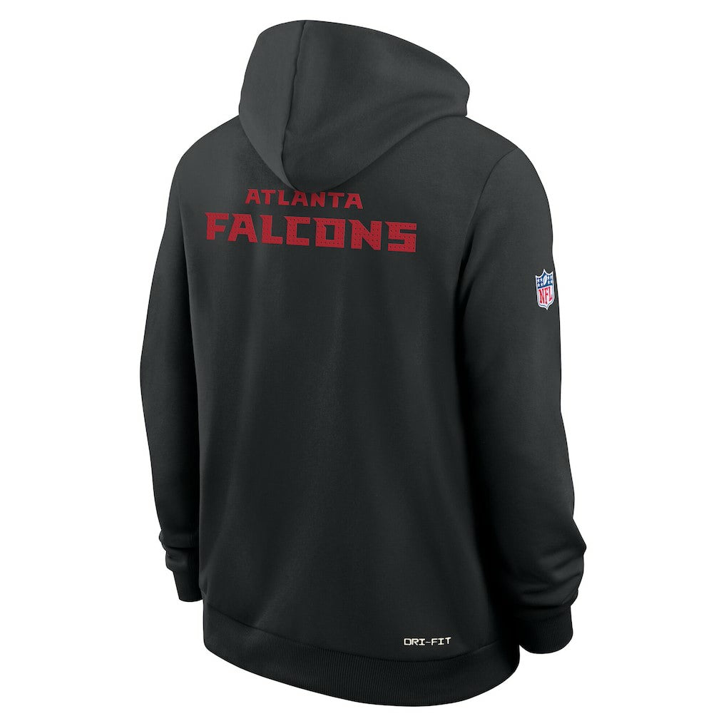 Atlanta Falcons Sideline Standard Issue Initial Home Dri-FIT Hoodie - Black online