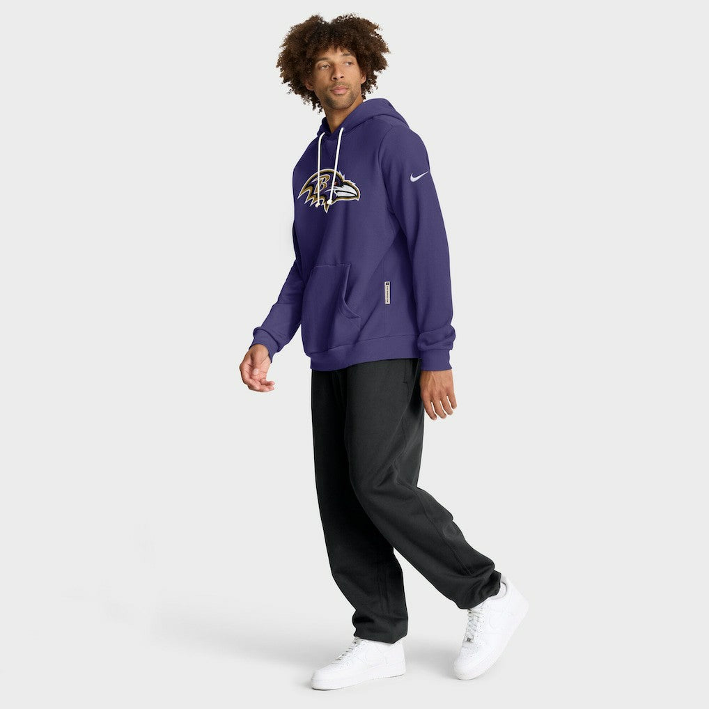 Baltimore Ravens Sideline Standard Issue Initial Home Dri-FIT Hoodie - Purple online