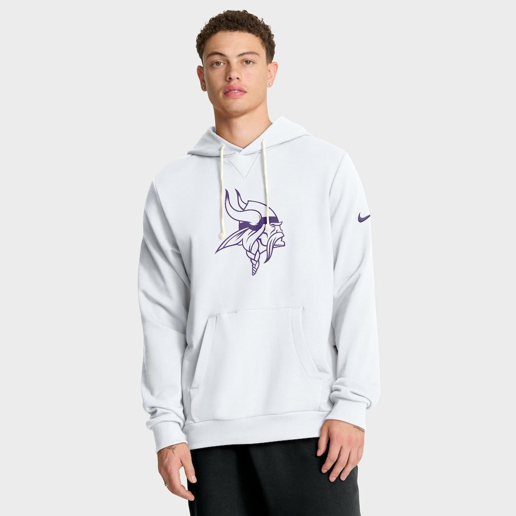 Minnesota Vikings Sideline Standard Issue Alt 2 Dri-FIT Hoodie - White sale