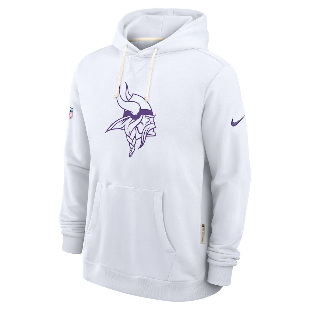 Minnesota Vikings Sideline Standard Issue Alt 2 Dri-FIT Hoodie - White sale