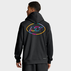 New York Jets 2025 NFL Crucial Catch Sideline Standard Issue Dri-FIT Hoodie - Black sale