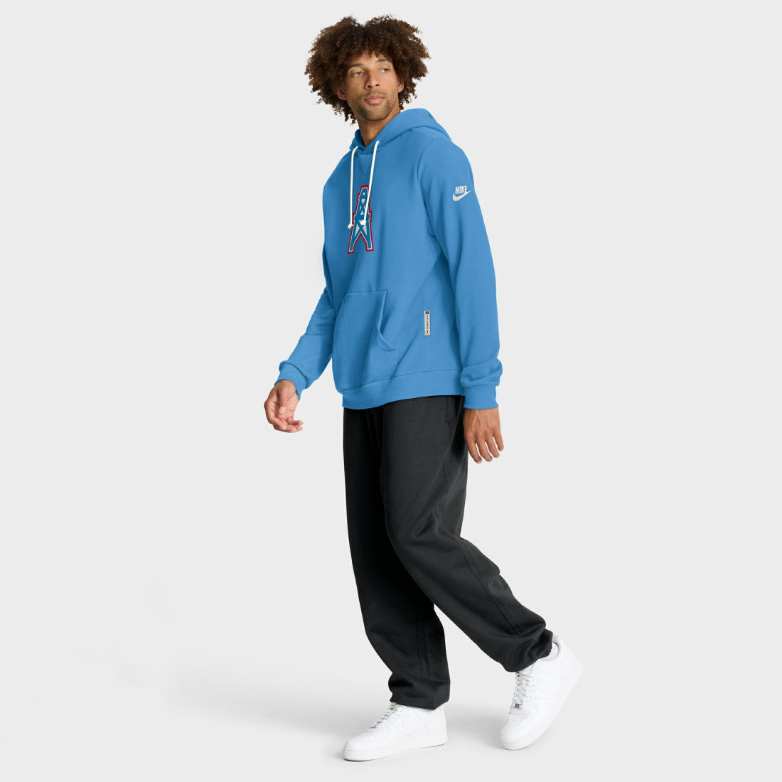 Tennessee Titans Sideline Standard Issue Alt 2 Dri-FIT Hoodie - Light Blue sale