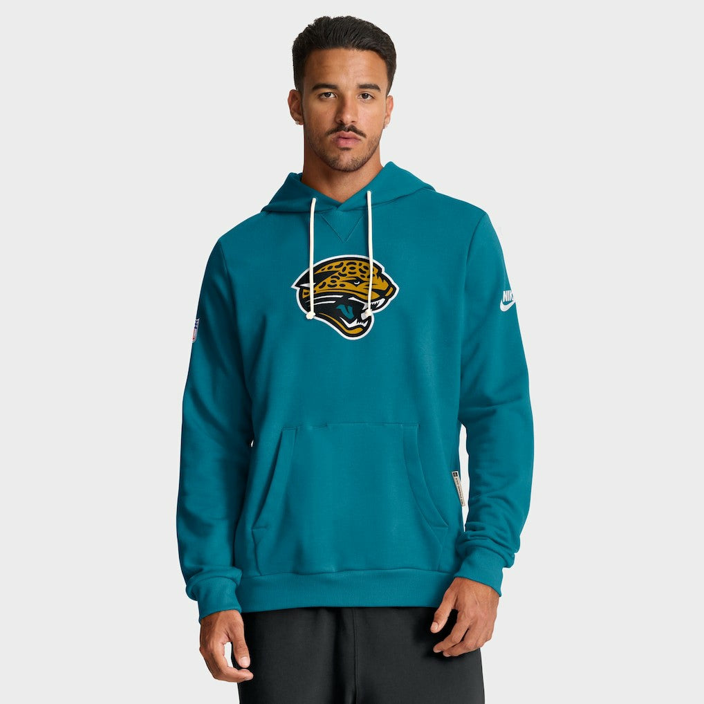 Jacksonville Jaguars Sideline Standard Issue Alt 2 Dri-FIT Hoodie - Teal cheap