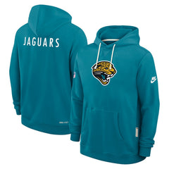Jacksonville Jaguars Sideline Standard Issue Alt 2 Dri-FIT Hoodie - Teal cheap