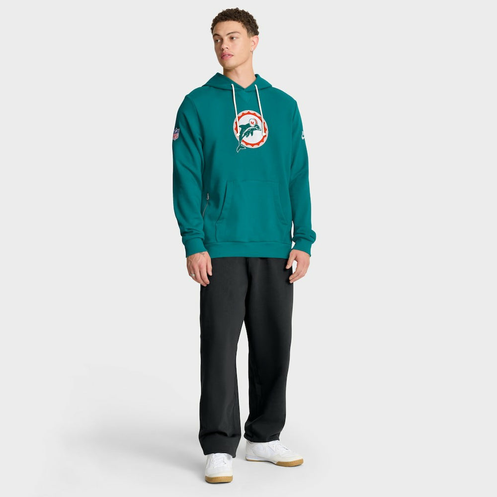 Miami Dolphins Sideline Standard Issue Alt 2 Dri-FIT Hoodie - Aqua online